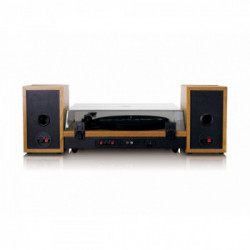 Lenco LS-300 Giradischi con trasmissione a cinghia Nero, Legno