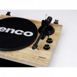 Lenco LBT-188 Giradischi con trasmissione a cinghia Nero, Legno