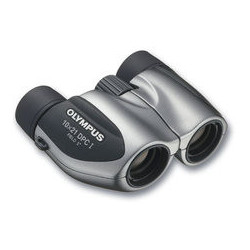 Olympus 10x21 DPC I binocolo Porro Argento