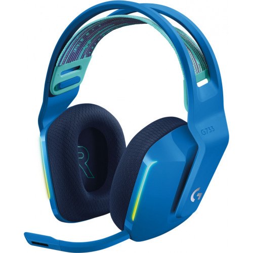 Logitech G G733 Cuffia Padiglione auricolare Blu