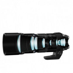 Olympus M.ZUIKO DIGITAL ED 300mm 1:4.0 IS PRO MILC Nero
