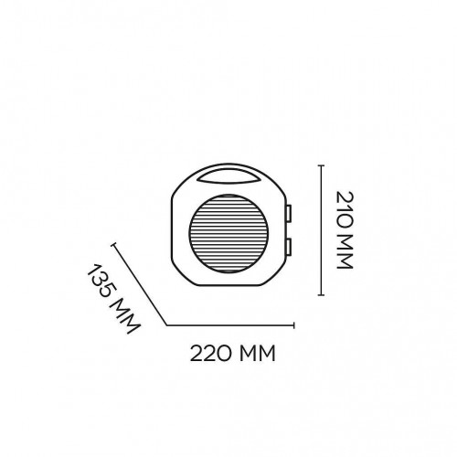 Argo Pop Ice - Termoventilatore, 2000 W,...