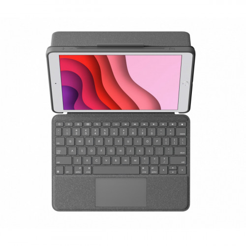 Logitech Combo Touch QWERTY Italiano Grafite...