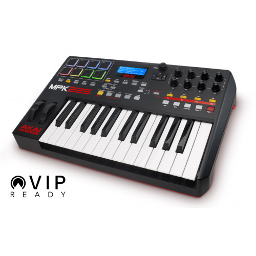 Akai MPK225 controller per DJ Nero