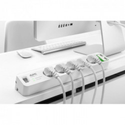 APC PM5U-GR protezione da sovraccarico 6 presa(e) AC 230 V Bianco 1,83 m