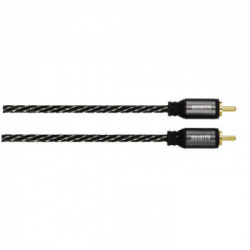 Hama 00127073 cavo audio 1,5 m 2 x RCA Nero