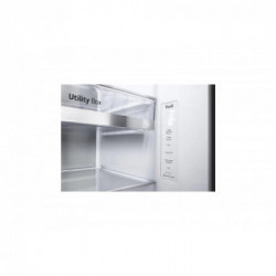 Lg GSJV90BSAE - Frigorifero Side By Side da Libera Installazione, 635 Litri, NoFrost, Inox, Allaccio rete idrica, Classe E