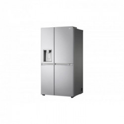 Lg GSJV90BSAE - Frigorifero Side By Side da Libera Installazione, 635 Litri, NoFrost, Inox, Allaccio rete idrica, Classe E