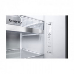 LG GSLV90PZAD - Frigorifero Smart Side-By-Side, Allaccio Alla Rete Idrica, 635 L, Classe D