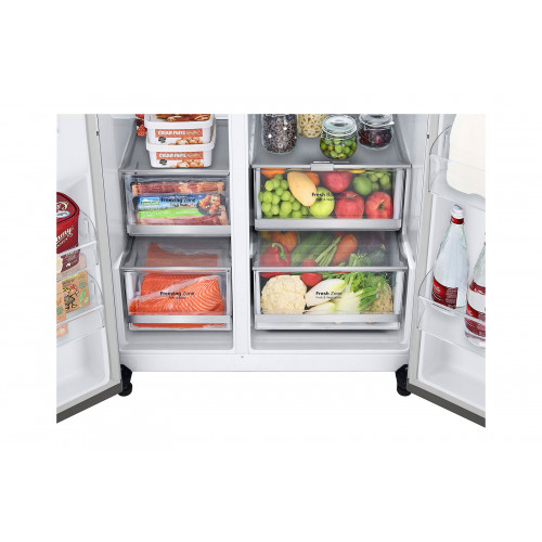 LG GSLV90PZAD - Frigorifero Smart Side-By-Side,...