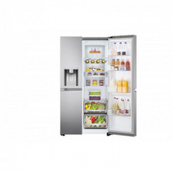 LG GSLV90PZAD - Frigorifero Smart Side-By-Side, Allaccio Alla Rete Idrica, 635 L, Classe D