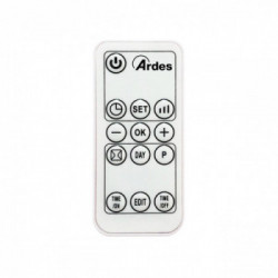 Ardes AR4W04P stufetta elettrica Interno Bianco 2000 W Riscaldatore ambiente elettrico con ventilatore