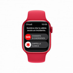 Apple Watch Series 8 GPS + Cellular 41mm Cassa in Alluminio color (PRODUCT)RED con Cinturino Sport Band (PRODUCT)RED - Regular