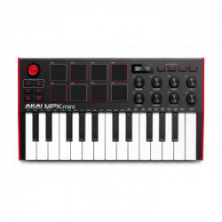 Akai MPK Mini MK3 tastiera MIDI 25 chiavi USB Nero