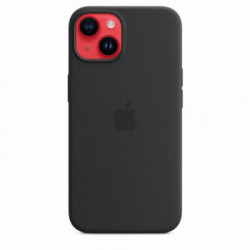 Apple Custodia MagSafe in silicone per iPhone 14 Pro - Mezzanotte