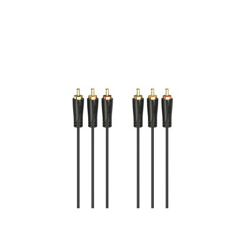 Hama Cavo 3x RCA M / 3x RCA M, 3 metri,...