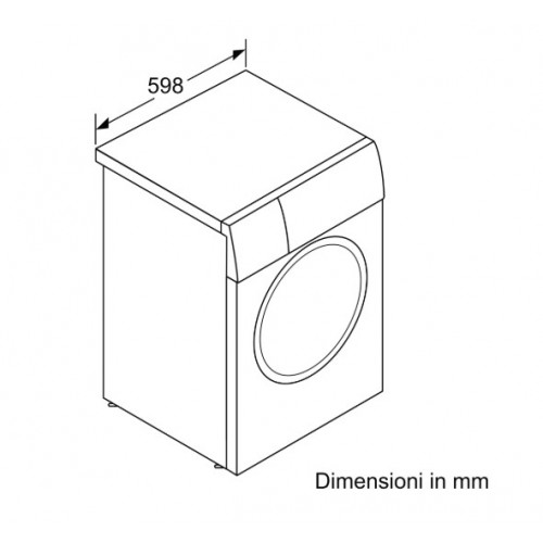 Bosch WAJ20067IT - Lavatrice a Carica Frontale,...