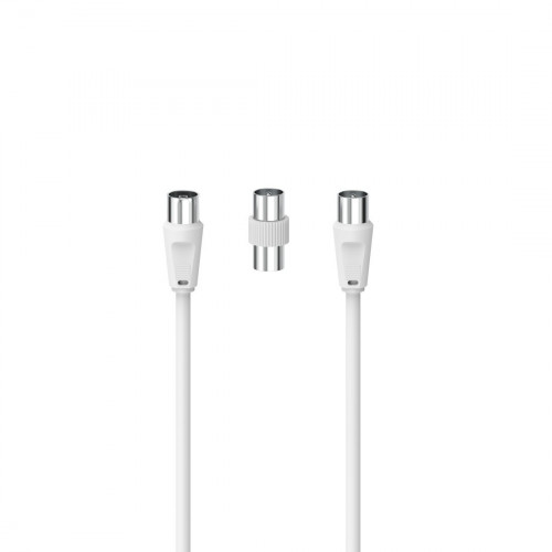 Hama 00205295 cavo coassiale 1,5 m Bianco