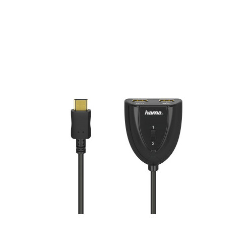 Hama Sdoppiatore Manuale HDMI M/2 HDMI F,...