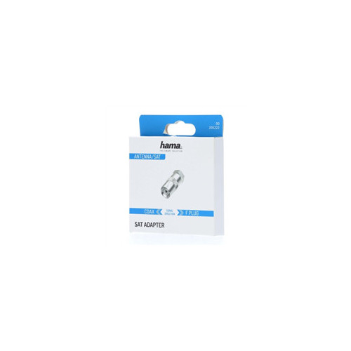 Hama 00205222 connettore coassiale Tipo F 1 pz