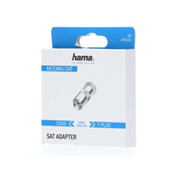 Hama 00205222 connettore coassiale Tipo F 1 pz