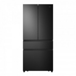 Hisense RF540N4SBF2 - Frigorifero Side-By-Side da Libera Installazione, 533 Litri, No Frost , Nero, Classe E 