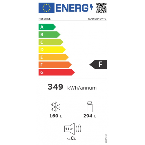 Hisense RQ563N4SWF1 - Frigorifero Americano...
