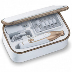 Beurer MP 64 - Set per Manicure e Pedicure con Set di 10 Accessori, 3 Velocità