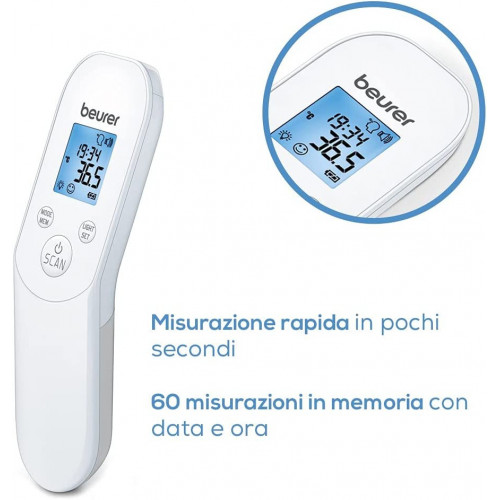 Beurer FT 85 - Termometro per Febbre Senza...