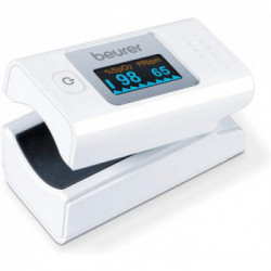 Beurer PO 35 - Pulsossimetro, Saturimetro per Monitoraggio Saturazione Ossigeno, Piccolo e Leggero