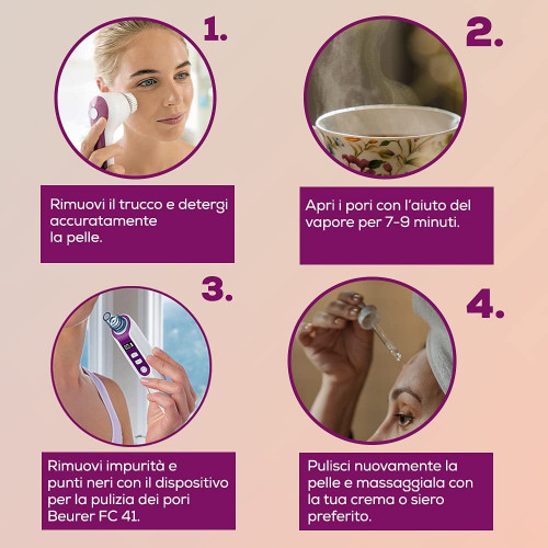 Beurer FC 41 - Dispositivo per la Pulizia dei Pori