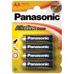 Goobay LR6 4-BL Panasonic Alkaline Power Batteria monouso Stilo AA Alcalino