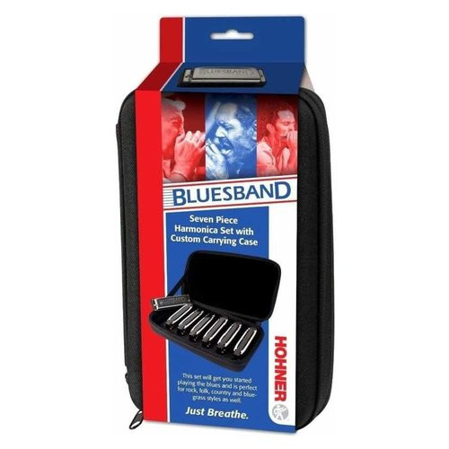 800 157 M91105 Bluesband Harmonica Set