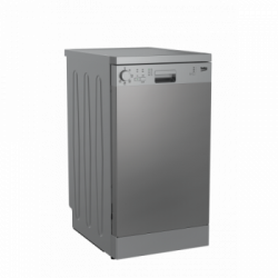 Beko DFS05024X - Lavastoviglie da Libera Installazione, Acciaio Inox, 10 Coperti, Classe E