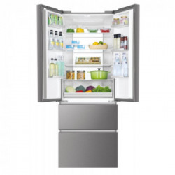 Haier HB17FPAAA - Frigorifero Side-by-Side, 446 Litri, Classe E, 70 x 190.6 x 67.5 cm