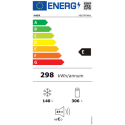 Haier HB17FPAAA - Frigorifero Side-by-Side, 446 Litri, Classe E, 70 x 190.6 x 67.5 cm