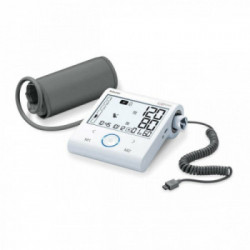 Beurer BM 96 Cardio BT - Misuratore di Pressione da Braccio, Bluetooth, Funzione ECG, 2x60 Posizioni Memoria