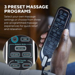 Homedics MCS-950HJ-EU - Massaggiatore Shiatsu 2-in-1 