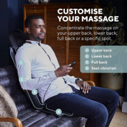 Homedics MCS-950HJ-EU - Massaggiatore Shiatsu 2-in-1 