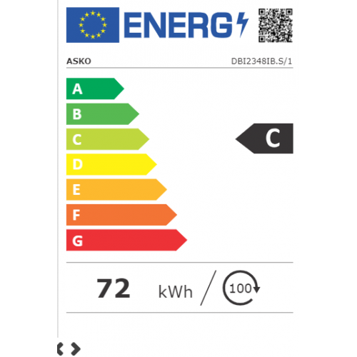 Asko DBI 2348 IB S-1 - Lavastoviglie da Incasso...