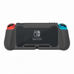 Hori Hybrid System Armor Cover Nintendo Policarbonato (PC), Poliuretano termoplastico (TPU) Nero