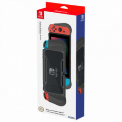 Hori Hybrid System Armor Cover Nintendo Policarbonato (PC), Poliuretano termoplastico (TPU) Nero