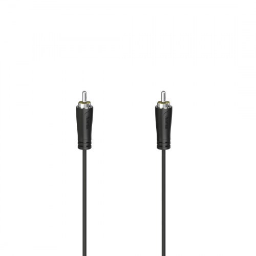 Hama 00205098 cavo audio 1,5 m RCA Nero