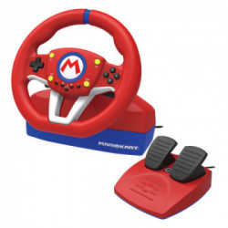 Hori NSW-204U periferica di gioco Nero, Blu, Rosso, Bianco USB Sterzo + Pedali Analogico Nintendo Switch
