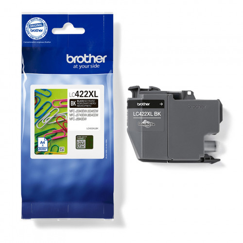 Brother LC-422XLBK cartuccia d'inchiostro 1 pz...