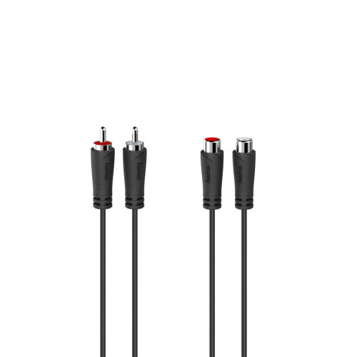 Hama 00205094 cavo audio 3 m 2 x RCA Nero