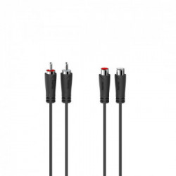 Hama 00205094 cavo audio 3 m 2 x RCA Nero
