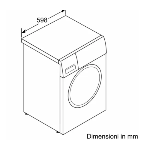 Bosch WAN24269II - Lavatrice a Carica Frontale...