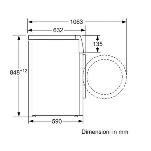 Bosch WAN24269II - Lavatrice a Carica Frontale...