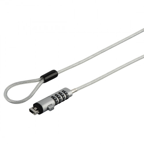 Hama 00054117 cavo di sicurezza Argento,...